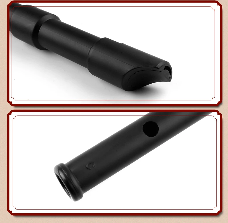 Черный ABS пластик флейта C/D ключ Tinwhistle Ирландия музыкальный инструмент ирландский свисток флейта духовой инструмент