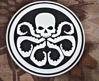 3D Tactical tape sticker Badge Rubber Luminous PVC Waterproof Patches Multifunction Jackets Armband Backpacks Cosplay Badges |