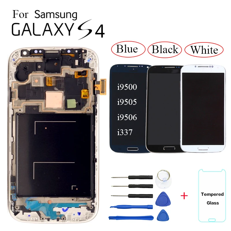 Активно матричные осид для Samsung Galaxy S4 i9500 i9505 i9506 i9515 i337 ЖК дисплей Дисплей