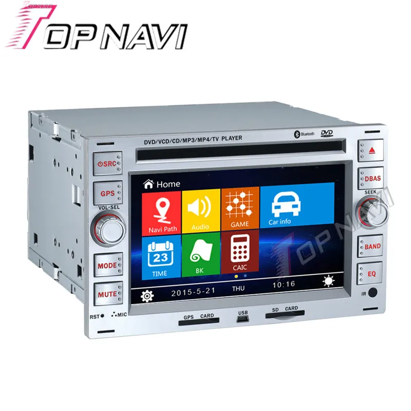 Автомобильная Мультимедийная система Topnavi DVD-плеер GPS для VW Passat/Polo/Golf 6 дюймов Wince |