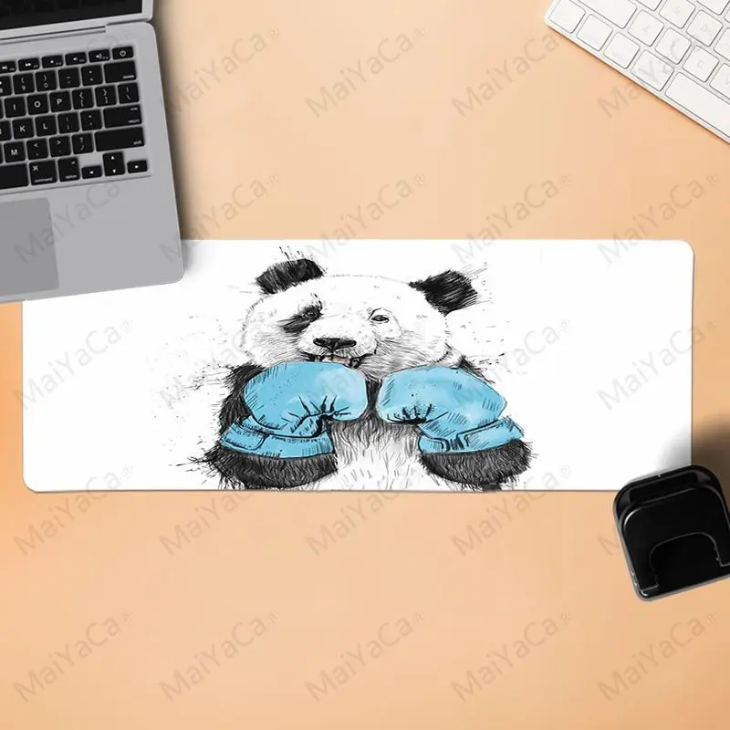 

MaiYaCa New Arrivals panda dab Gaming Mouse Pad Large Mouse Pad Gamer Big Mouse Mat for league of legends mouse pad mousepad