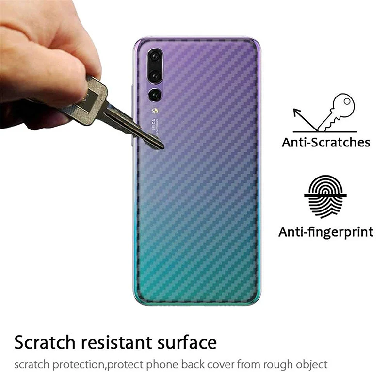 Suntaiho 3D протектор заднего экрана из углеродного волокна для huawei nova3i P20 mate10 Pro Honor 10