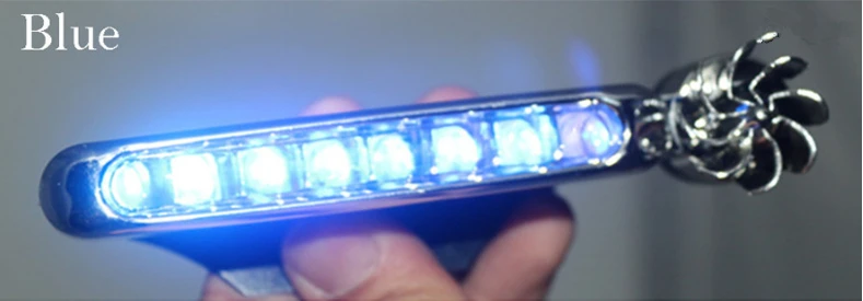 2 шт. светодиоды ветер powered фары автомобиля с вращения вентилятора для Land Rover Discovery