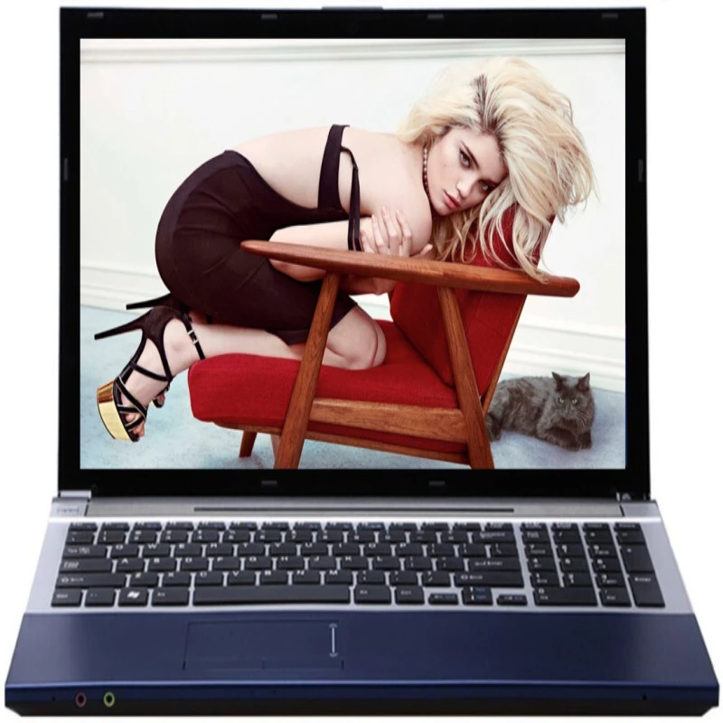 8G RAM+60G SSD+500G HDD Intel Core i7 CPU Intel HD Graphics Gaming Laptop 15.6