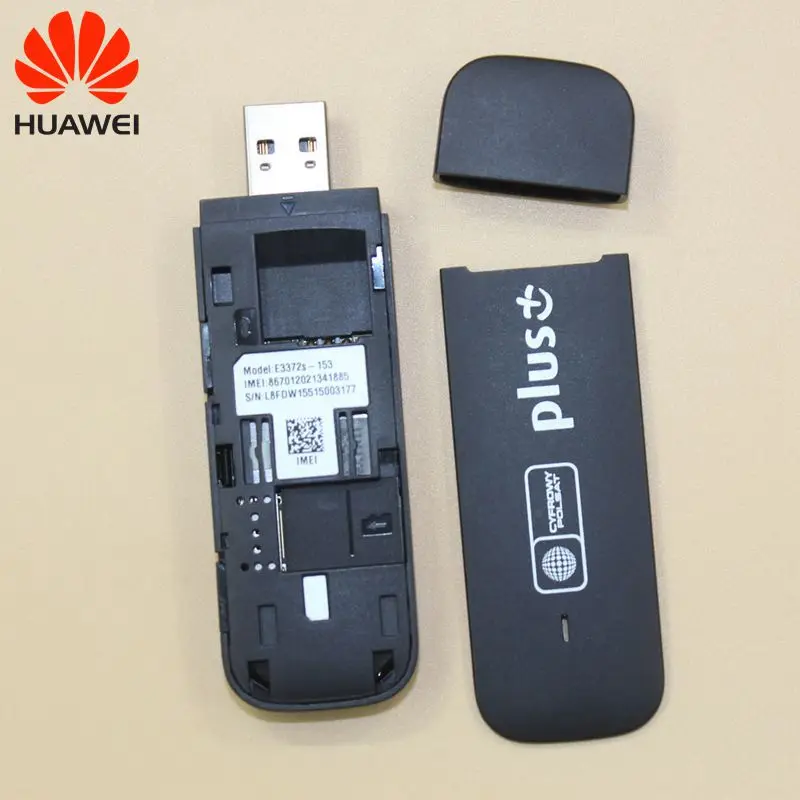Unlocked Huawei 4G USB Modem E3372 E3372s-153 150Mbps LTE Dongle Stick plus White Antenna | Компьютеры и офис