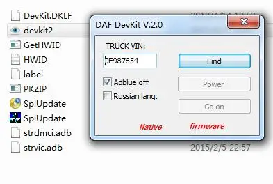 DAVIE инструмент разработчика для daf dev2ool v.5.6.1 разблокирован |
