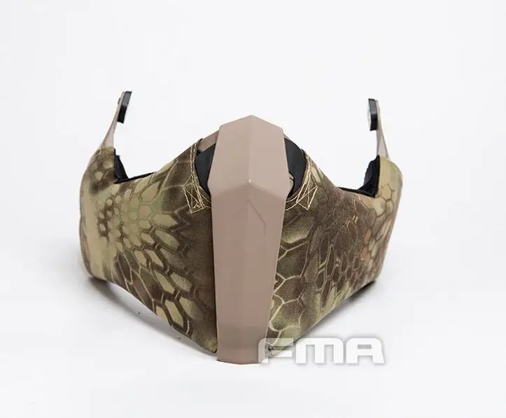 FMA Gunsight Mandible тактическая полумаска для лица для Highcut шлем боковая направляющая