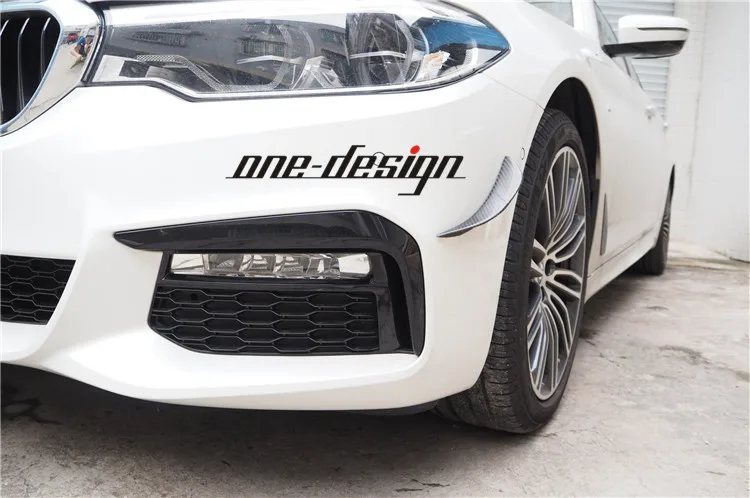 Beli Cocok Untuk BMW 5 Seri G30/G38 530Li/540i RZ Serat Karbon Depan Bumper Spoiler Udara Pisau Blade