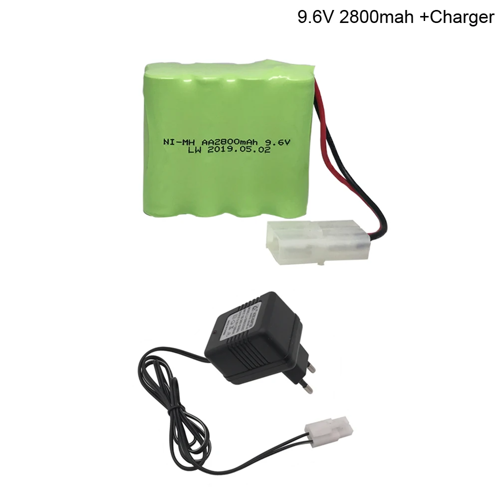 Аккумулятор NIMH 2800 мАч 9 6 В с зарядным устройством USB набор для игрушек пультом