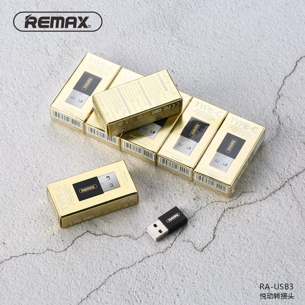 Remax USB 3,0 для Тип usb-c usb C QC 3,0 адаптер 5В 3A OTG адаптер для зарядки и передачи данных конвертер для samsung/xiaomi macbook