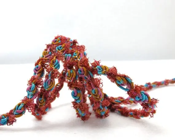 5 цветов | 2 ярда Φ Пушистые Розы рококо Ленточная работа Пассажир Отделка