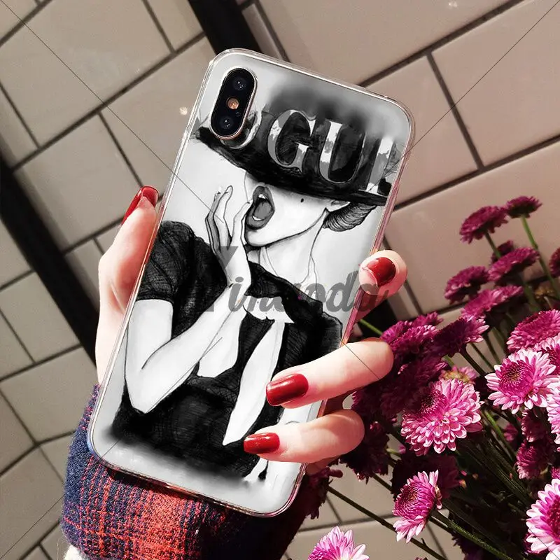 A6 Yinuoda Женский Бренд больше проблем, чем Vogue DIY чехол для телефона, чехол для Apple iPhone 8 7 6 6S Plus X XS MAX 5 5S SE XR - Цвет: A6