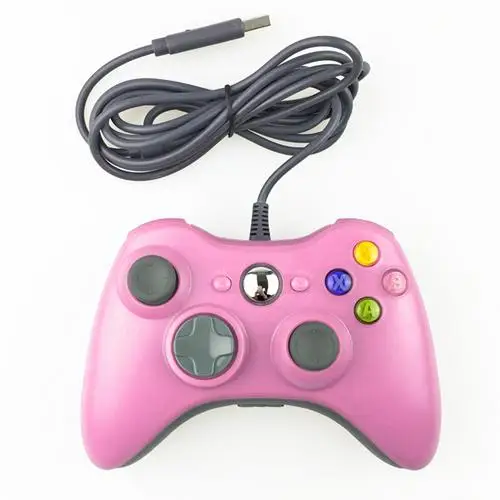 XBOX360 USB проводной джойстик ДЖОЙСТИК Джойстик Проводная ручка игровой контроллер игровой пульт держатель microsoft PC для Windows7/8/10