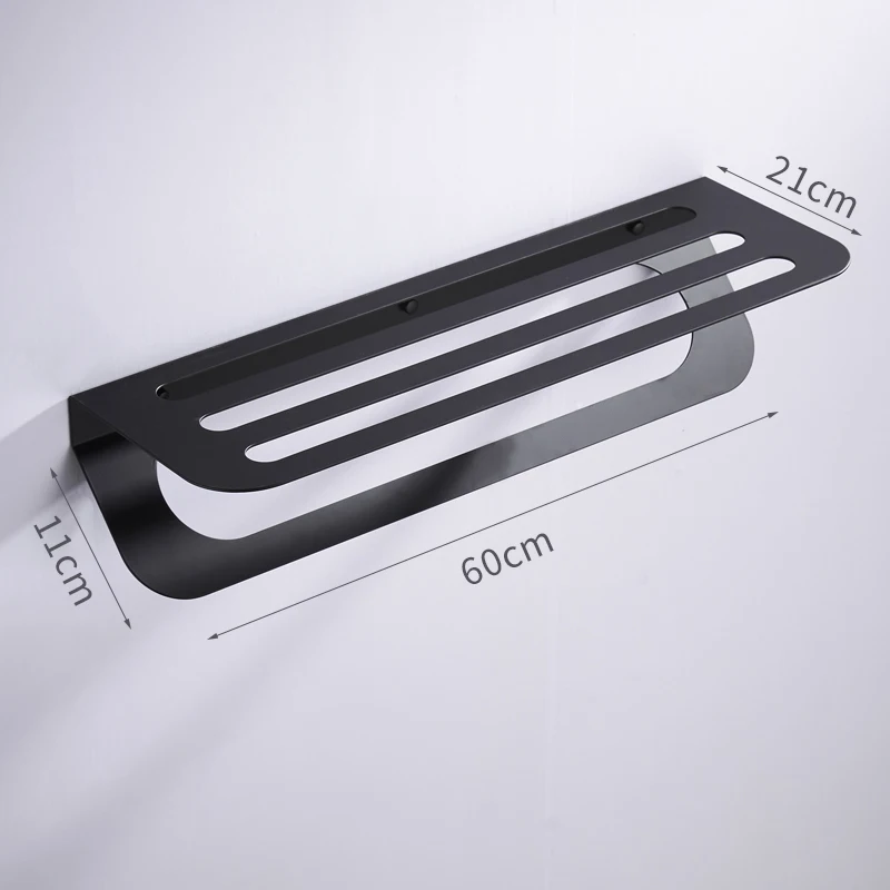 only towel rack Amibronze, 304, нержавеющая сталь, аксессуары для ванной комнаты, черная краска, полотенце, бар, полотенце, кольцо, держатель для бумаги, ткань, крючок, аксессуар T200S - Цвет: only towel rack