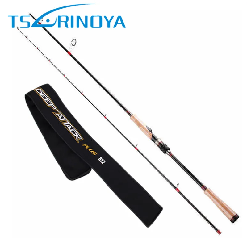 

TSURINOYA 2.47m/M/7-25g/0.8-1.6(PE) Spinning Fishing Rod 2Sec 3A Cork Handle Spinning Rods FUJI Accessories Pesca Stick Cane