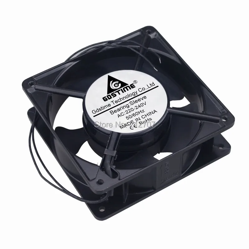 Gdstime металлический 12038S 120x38 мм 12 см 120 220V 240V AC Вентилятор охлаждения втулка