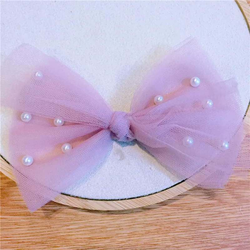 4 шт./лот 12 см сетчатая ткань с жемчугом аксессуары ручной работы для лука обувь