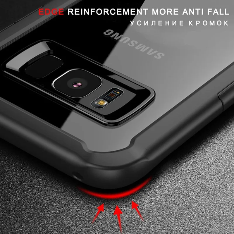 Ultra Thin Hard Armor Case for Samsung Galaxy S10 Plus 360 Shockproof Capa S8 S9 S10e Note 8 9 |