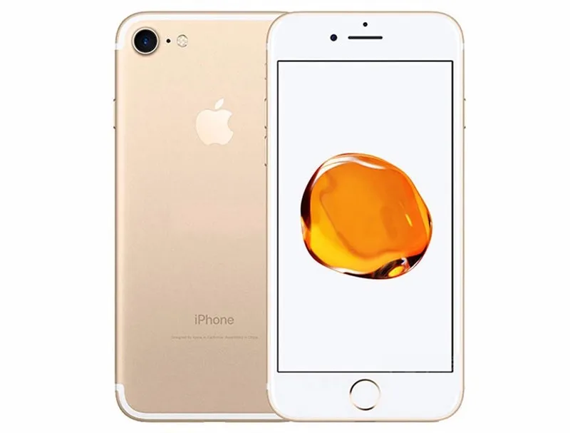Б/у разблокированный оригинальный Apple iPhone 7 четырехъядерный экран 4 дюйма камера 12