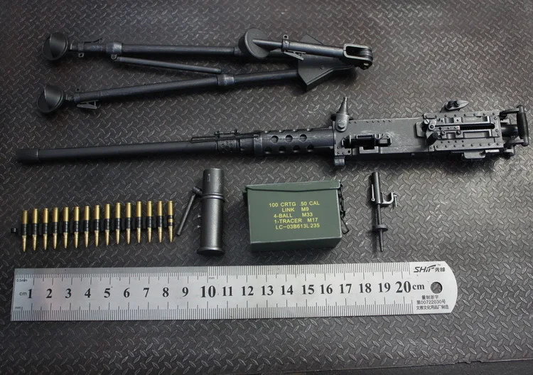 [ESTARTEK] 1/6 мини пластиковая модель оружейного пистолета M2 Browning военное оружие