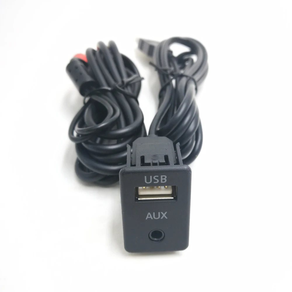Biurlink 1,5 м для машины, кабель RCA адаптер переключатель 3,5 мм аудио разъем RCA USB кабель удлинитель монтажный панельный кабель для Volkswagen Toyota