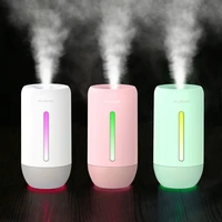 usb humidifier oil diffuser ultrasonic cool mist humidifier air purifier 7 color change led night light for office home js 02