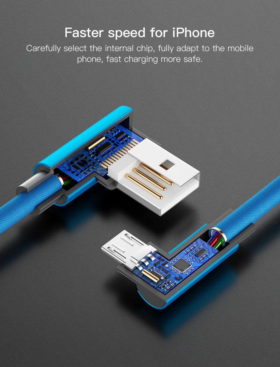 PZOZ 2 м Micro USB кабель 90 градусов L Тип шнур Microusb Android Быстрая зарядка данных адаптер для samsung Xiaomi телефон зарядное устройство кабель