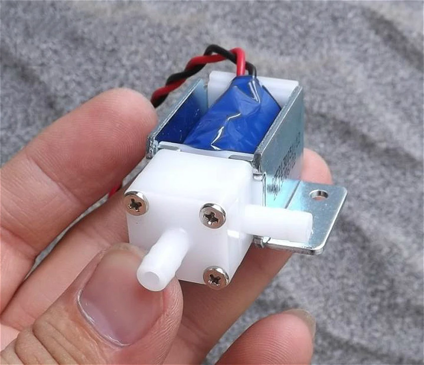 Нормально открытый водяной клапан 12 В постоянного тока 120 мА электромагнитный