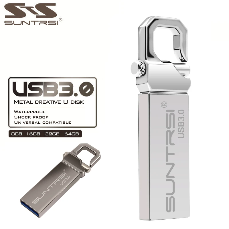 Suntrsi USB флешка 3 0 64 Гб высокоскоростная 8 ГБ 16 32 реальная емкость флеш-накопитель
