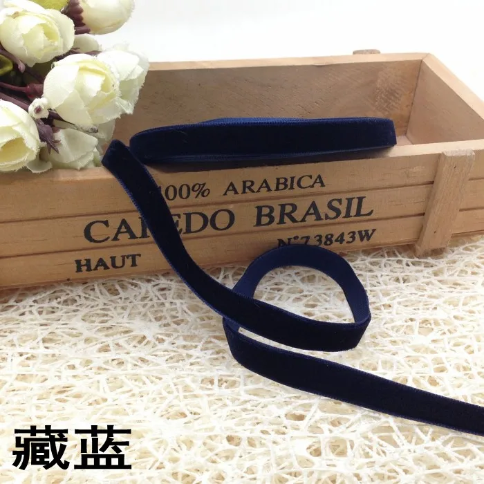 5 ярдов/партия 10 мм бархатные ленты повязка на голову "сделай сам" бабочка серьги ремесла материал Рождество Хэллоуин упаковка для свадебного подарка ленты