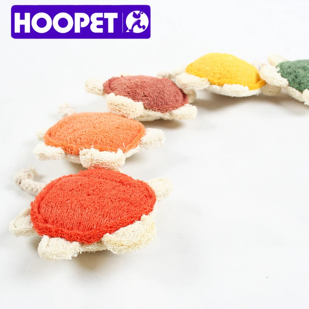 HOOPET Pet Toy Tortoise Shaped Loofah Sponge Dog Cat Chew Teeth Cleaning|pet toys|dog toy teethtoy pet |