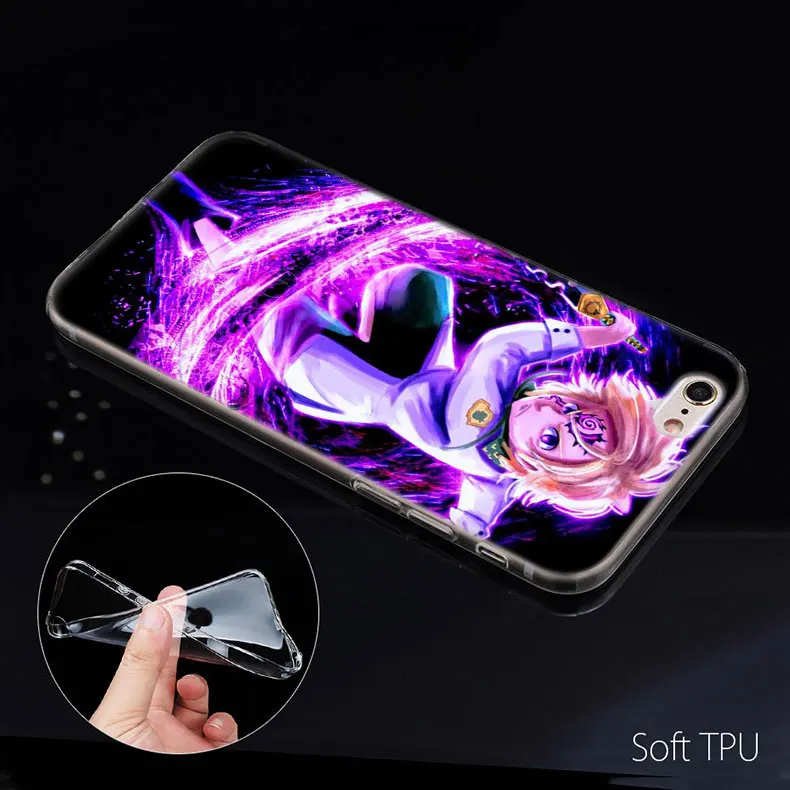 Прозрачный чехол Nanatsu no Taizai Seven Deadly Sin для Apple iPhone 11 Pro Max 7 8 Plus 6 6s Plus 5 5S X XR XS TPU мягкий чехол s Coque