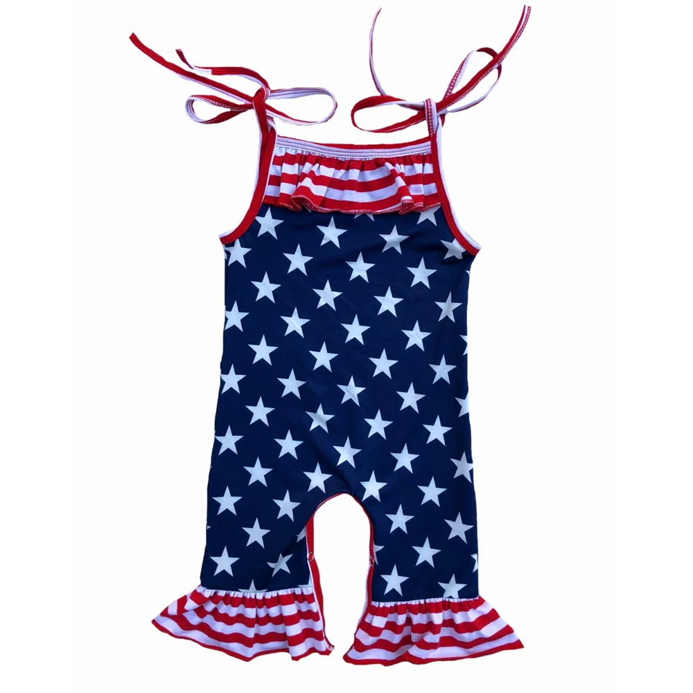 Новый 4TH of July флаг животного цветочный принт школьное платье на бретелях для