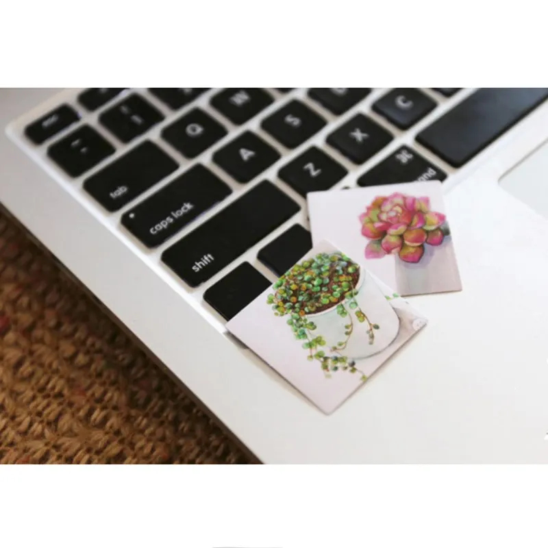 

40 Pcs/box Creative Plants Succulents Mini Paper Sticker Decoration Diy Ablum Diary Scrapbooking Label Sticker Stationery