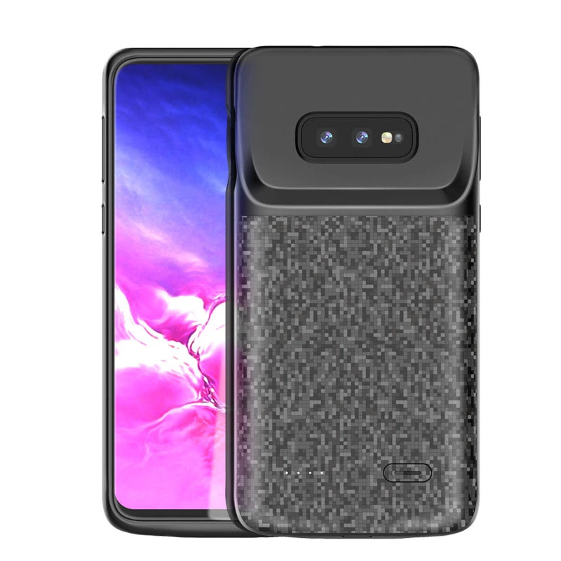 Для samsung Galaxy S10 Батарея чехол Зарядное устройство Чехол Smart 4700 мА/ч Мощность банка