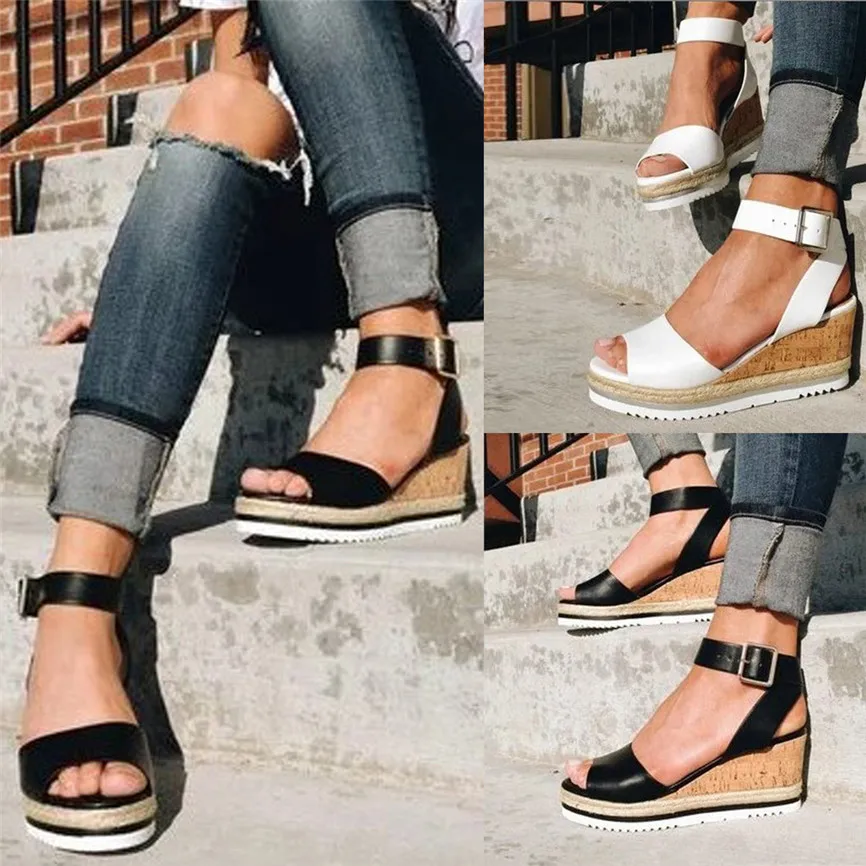 Женские туфли в ретро стиле Модные с открытым носом на высоком каблуке женские