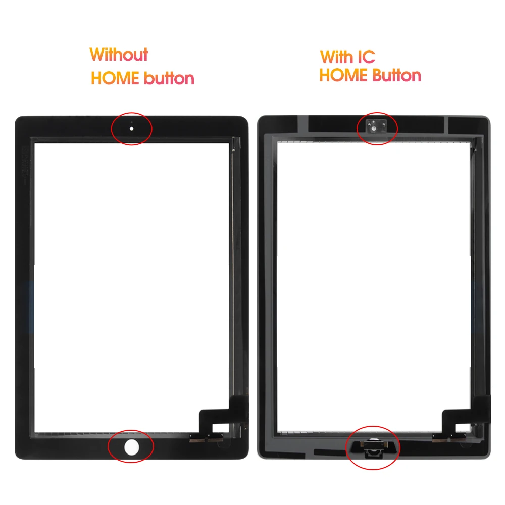 Цифровой дигитайзер для iPad сенсорный экран 9 7 дюйма 2 Touch iPad2 A1395 A1396 A1397 с цифровым