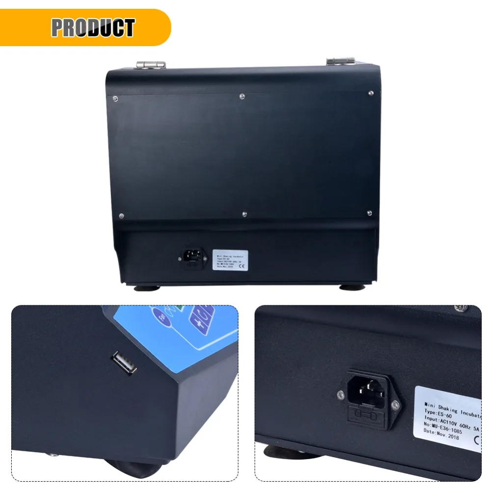 

ES-60 Constant Temperature Incubator & Shaker 50~300rpm R.T.+5 ~60