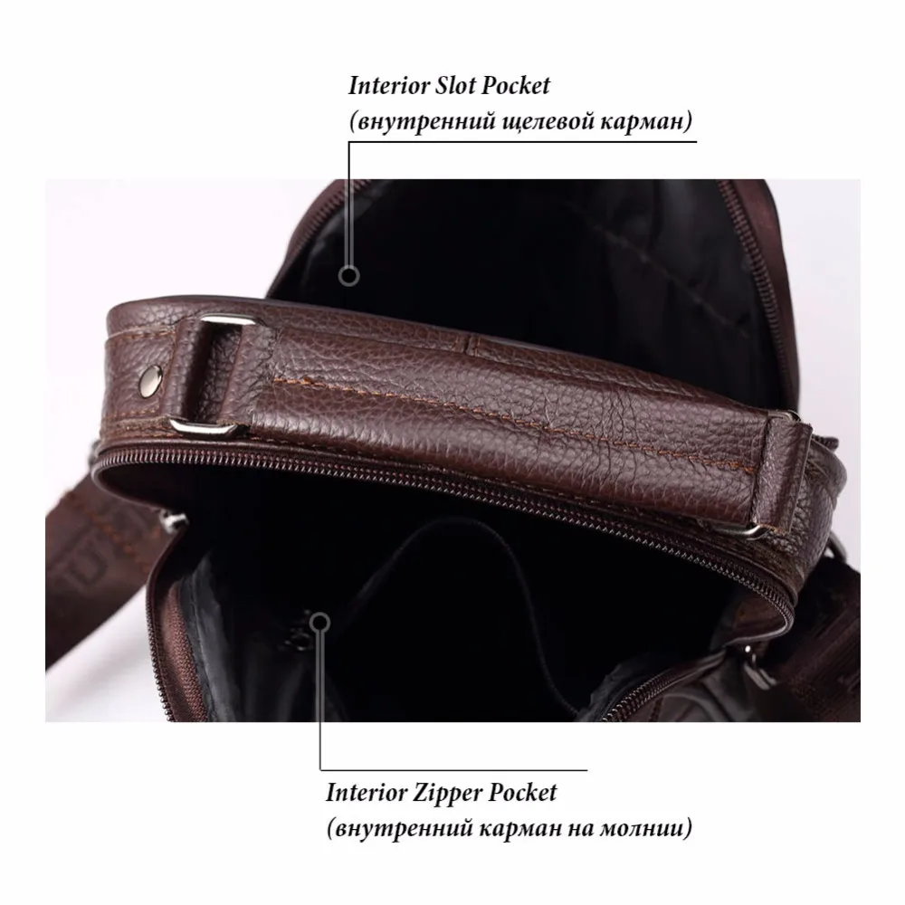 FUZHINIAO 2018 New Style Messenger Bags For Men High Quality Genuine Leather Handbags Business Casual Multifunction Shoulder Bag |