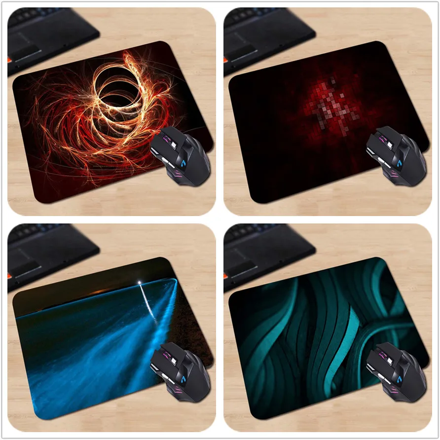 Babaite прибытие красные квадраты и оранжевые волны в темноте изготовленный на