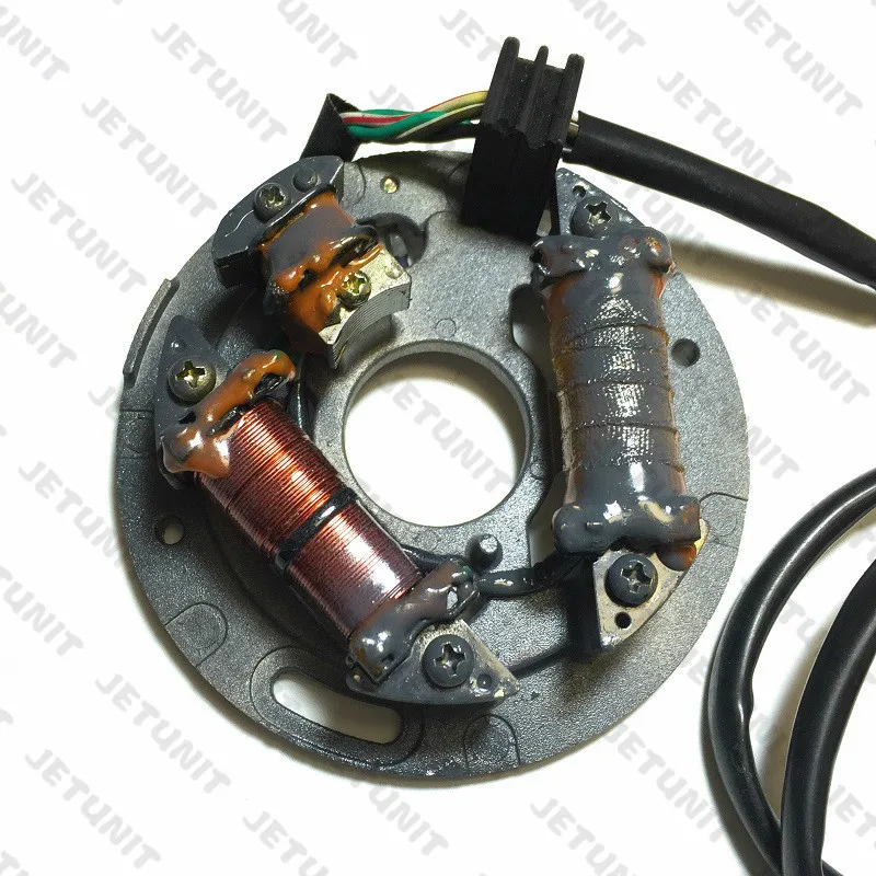JETUNIT Премиум jetski статор генератор магнитный генератор для Yamaha 6R8-85560-10-00 RA WRA SJ XL WVT WB SUPER JET WAVE 700