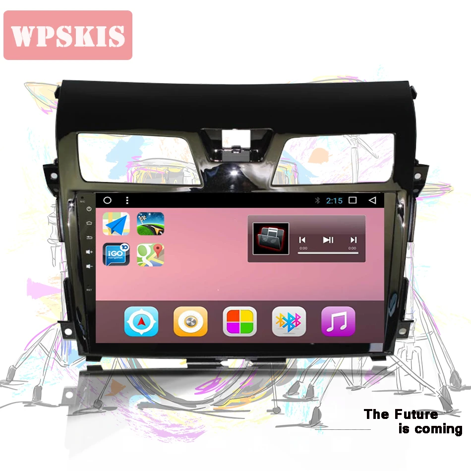 Octa Core android 10 0 2 DIN 1280*720 Автомобильный DVD GPS wifi Ipod для Nissan Altima tenna 2013 2018 с gps навигацией