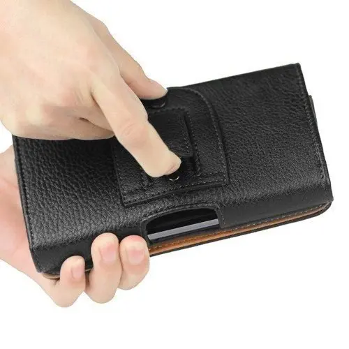 Phone Case With Belt Clip Waist Pouch Horizontal Holster Bag Vertical Leather Cover Coque Etui For ZTE Nubia Z9 Z11 Z17 Mini | Мобильные