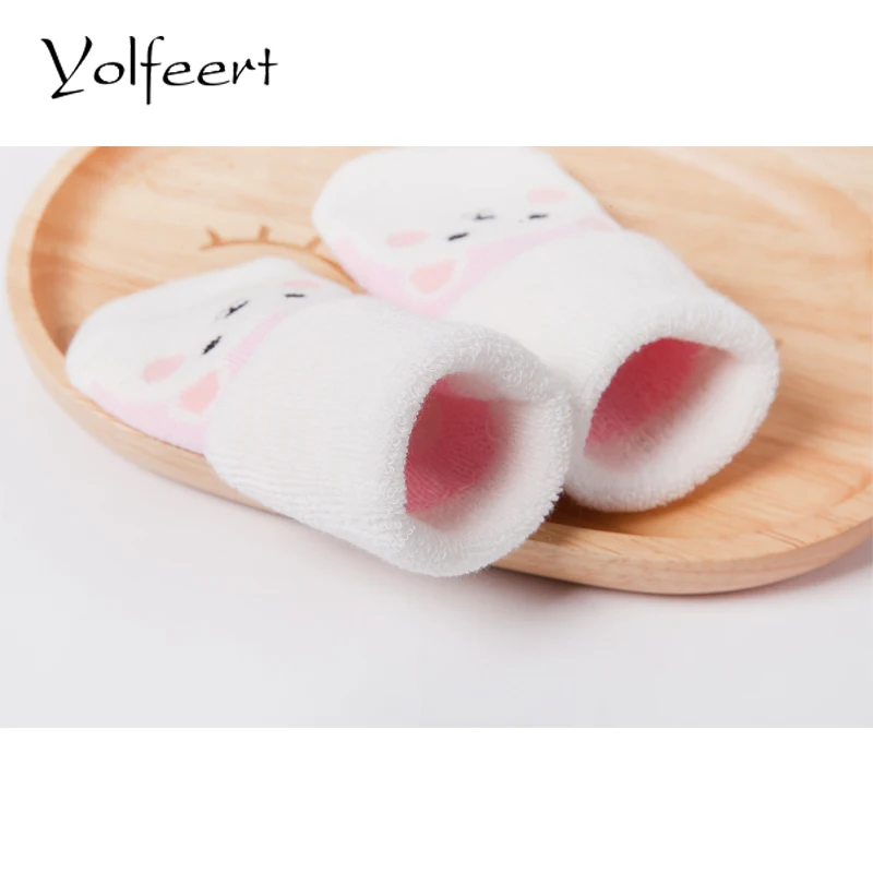 1 Pair /Lot Winter Autumn Newborn Baby Girls Boys Kids Socks Infant Striped Terry Warm Slippers For 0-3Y SK028 | Детская одежда и