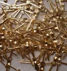 Лучшая цена, 100 шт., золотые булавки-бабочки, соединители, хрустальные призмы для люстры, детали для ламп, металлические крючки, аксессуары для стеклянных подвесок