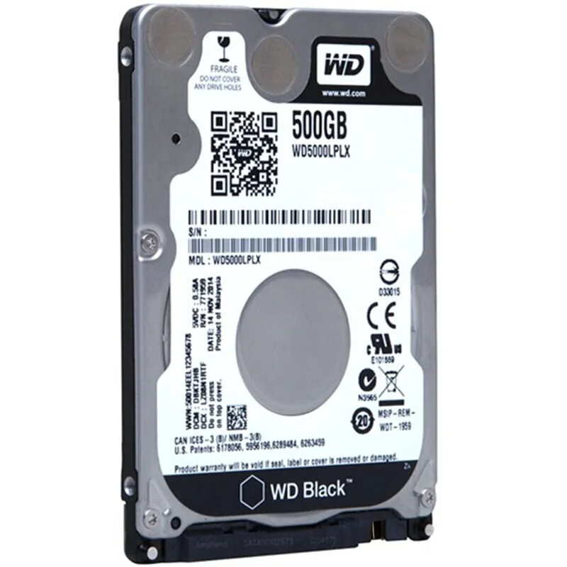 WD Black 500G 2 5 &quotSATAIII внутренний жесткий диск 500 Гб HDD HD Жесткий 6 ГБ/сек. 32 м 7 мм 7200