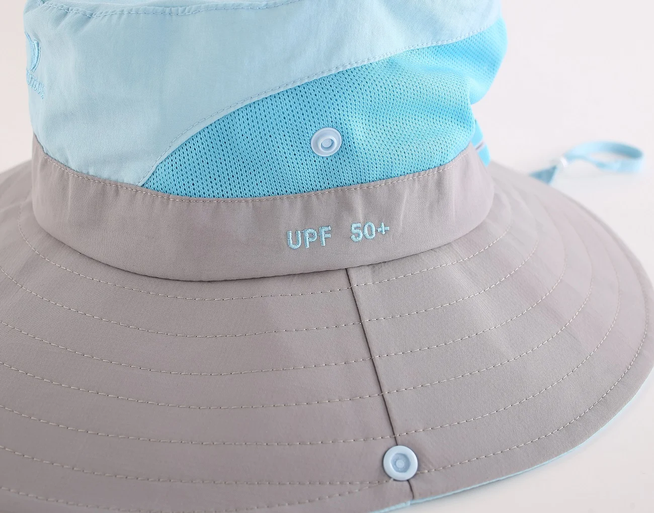 Женская наружная UPF50+ широкая шляпа с защитной сеткой, шляпа от солнца с ремешком, быстросохнущая