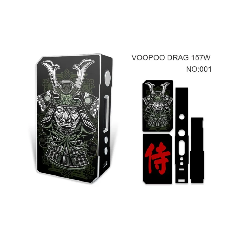 Высокое качество электронная сигарета стикер s для VOOPOO DRAG TC 157W коробка мод кожи наклейка