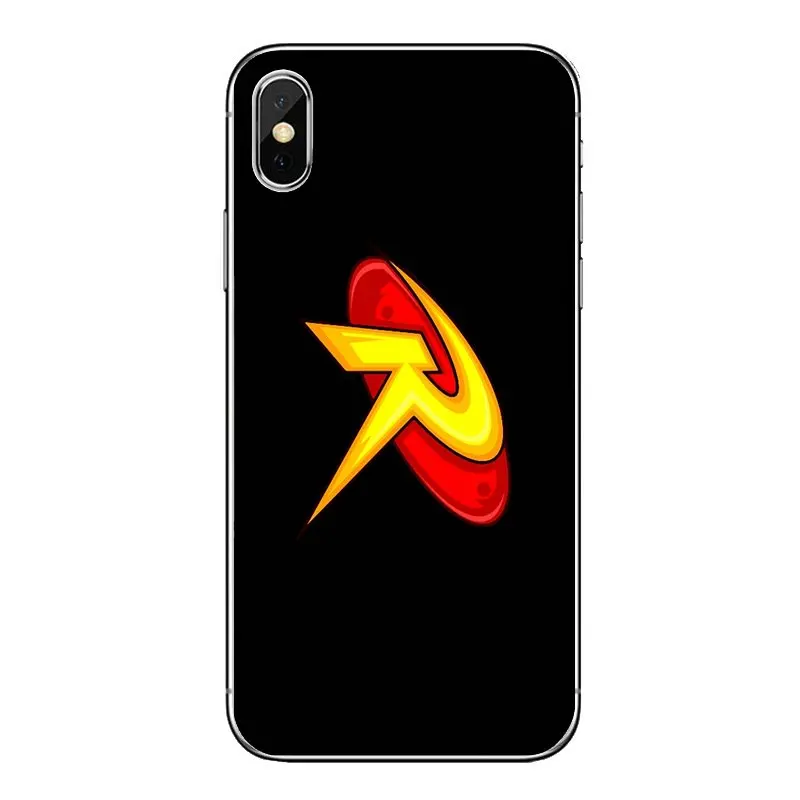 Для Xiaomi mi A1 A2 5X6X8 lite SE Pro Max x 2 S 3 5 5S прозрачный мешок TPU чехол Бэтмен и Робин логотип