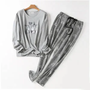 color FL067C хлопок мультфильм Покемон пижамы кавай женские Pijama Mujer Pizama Pigiama Пижама Femme кигуруми пижамы - Цвет: color
